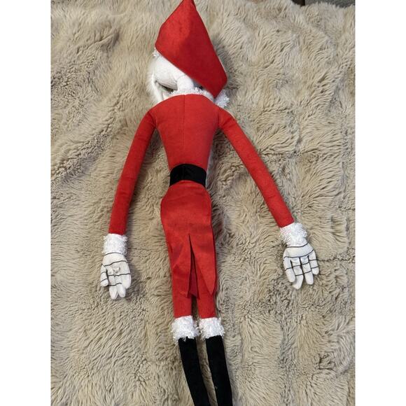 Disney The Nightmare Before Christmas Jack Skellington Santa Plush 24” Toy - Picture 5 of 6